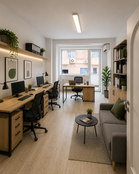 Dorobanti, birou 3 camere, zona Beller, strada Constantin Aricescu